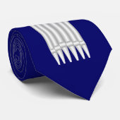 銀製の管 ネクタイ (ロール)