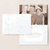 銀製の結婚記念日はノート感謝していしています 箔カード (ディスプレー)