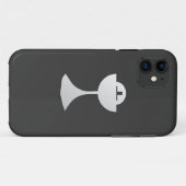銀製の聖餐杯およびホスト Case-Mate iPhoneケース (裏面(横))
