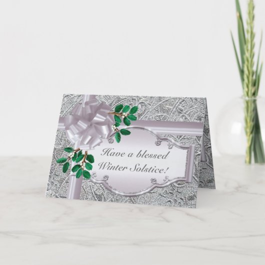 銀製の至 シーズンカード (正面)