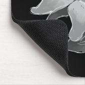 銀製の花 マウスパッド (コーナー)