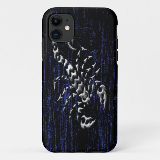 銀製の蠍 Case-Mate iPhoneケース (裏面)