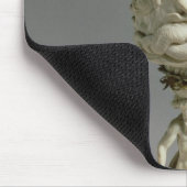 銀製の金メッキおよび切り分けられたアイボリーのゴブレット マウスパッド (コーナー)