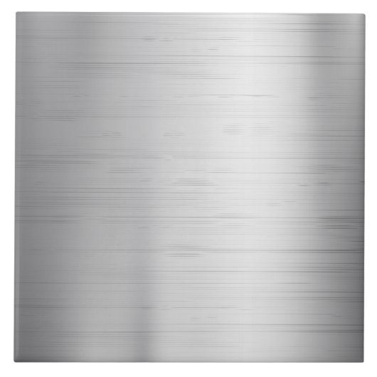 銀製の金属の質 タイル (正面)