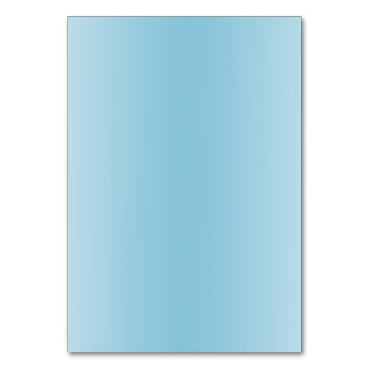 銀製の雪片および淡青色の座席カード テーブルナンバー (裏面)