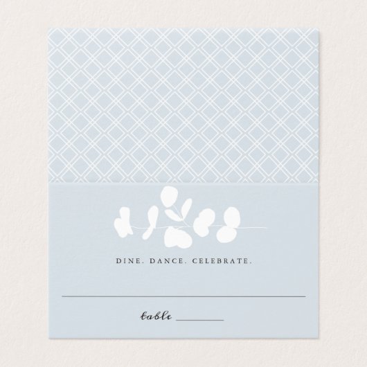 銀製の霧のユーカリの枝結婚式の護衛 (外部フラット)