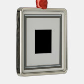銀製の額縁のレイアウト メタルオーナメント (右)