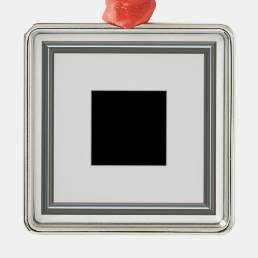 銀製の額縁のレイアウト メタルオーナメント (正面)