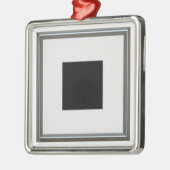 銀製の額縁のレイアウト メタルオーナメント (左)