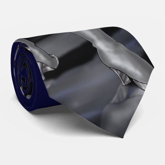 銀製のSenshi ネクタイ (ロール)