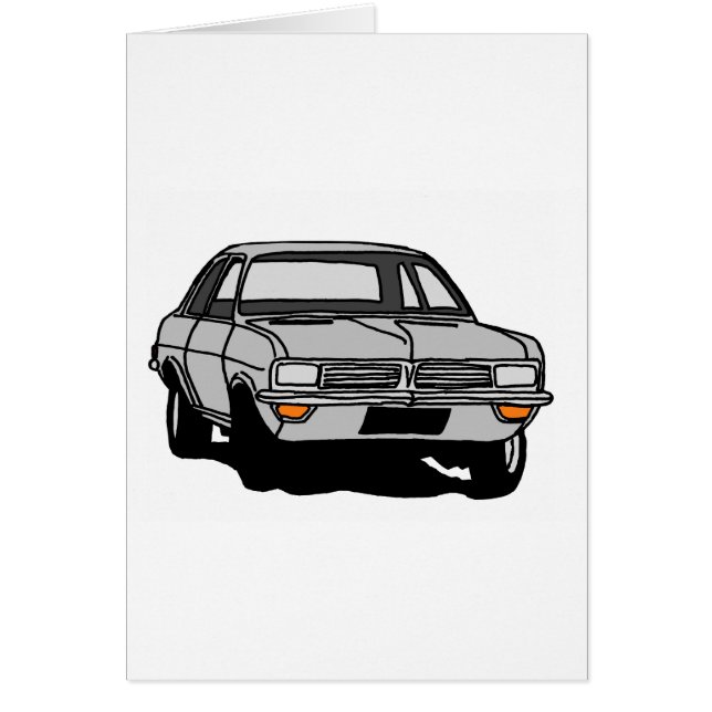 銀製のVauxhall Viva (正面)