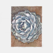 銀製アガベフリースブランケット、3サイズ フリースブランケット (正面)