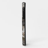 銀製シダの木のiPhone SE+5/5S場合 Case-Mate iPhoneケース (裏面/左)