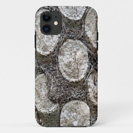 銀製シダの木のiPhone SE+5/5S場合 Case-Mate iPhoneケース (裏面)