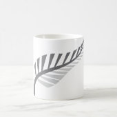 銀製シダの素晴らしいニュージーランドのイメージ コーヒーマグカップ (中央)