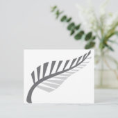 銀製シダの素晴らしいニュージーランドのイメージ ポストカード (スタンド正面)