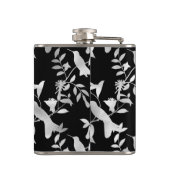 銀製ハミングバードパターン フラスク (裏面)