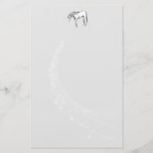 銀製一角文房具 便箋 (正面)