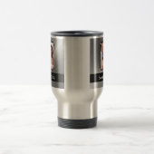 銀製灰色のカスタムの写真 トラベルマグ (中央)