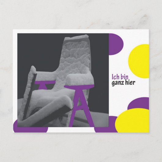 銀貨 ポストカード (正面)