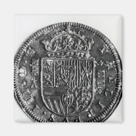 銀貨 マグネット (正面)