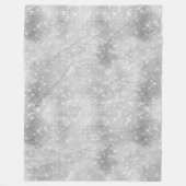 銀輝き フリースブランケット (正面)