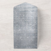 銀釉の輝き オールインワン招待状 (外側)