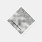 銀釉の輝き スタンダードカクテルナプキン (角)