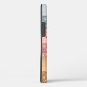 銀金ゴールドバラ金ゴールドグリッター美しいまつ毛 Case-Mate iPhoneケース (裏面 / 右)