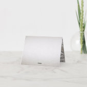 銀金ゴールドフローラサンキューカード サンキューカード (裏面)