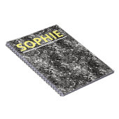 銀金属セイン ノートブック (右側)