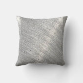 銀金属光沢パターン クッション (裏面)