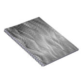 銀金属抽象芸術 ノートブック (右側)