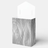 銀金属抽象芸術 フェイバーボックス (オープン)