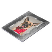 銀金属製カスタムフォトスパイラルノート ノートブック (左側)