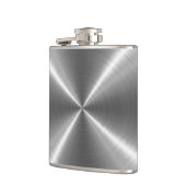 銀金属鋼金属3 フラスク (左)