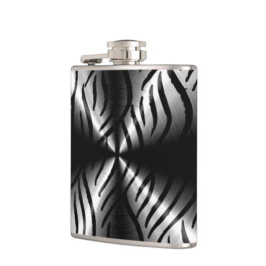 銀金属鋼金属 フラスク (左)