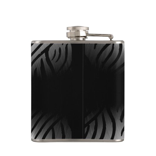 銀金属鋼金属 フラスク (裏面)