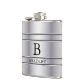 銀金属 フラスク (左)