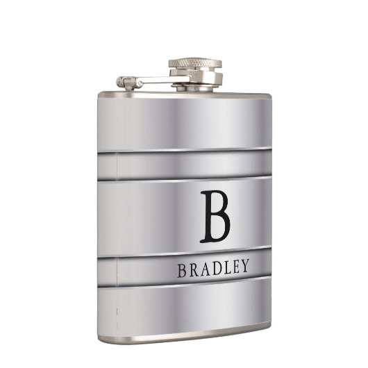 銀金属 フラスク (右)