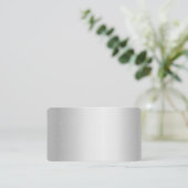 銀金空白の属 名刺 (スタンド正面)