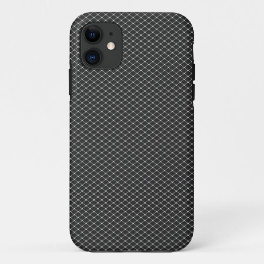 銀金素晴らし属メッシュパターンケースメイトiPhone CA Case-Mate iPhoneケース (裏面)