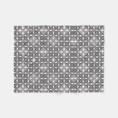 銀鉱山 フリースブランケット (正面(横))