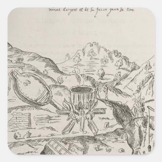 銀鉱 スクエアシール (正面)