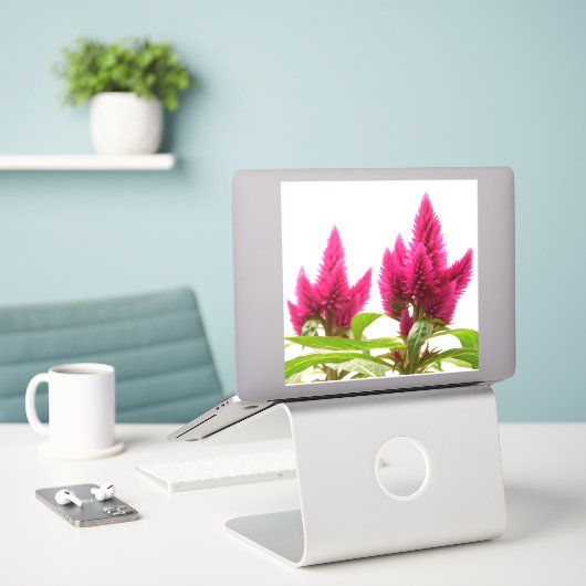 銀銀座 シール (デスク上のノートパソコン)