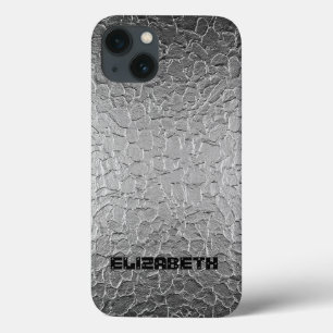 銀鋼メタル iPhone 13ケース