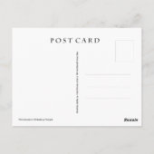 銀閣寺鳥水鉢 ポストカード (裏面)