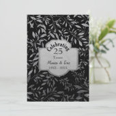 銀離れ25周年ブラ結婚ックの 招待状 (スタンド正面)