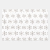 銀雪及び白雪冬 ラッピングペーパーシート (正面)
