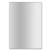 銀雪片シーティングカード テーブルナンバー (裏面)